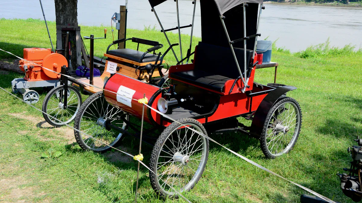 Early Vehicles in the History of the Automobile