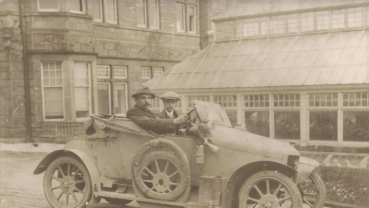 When was the first car made