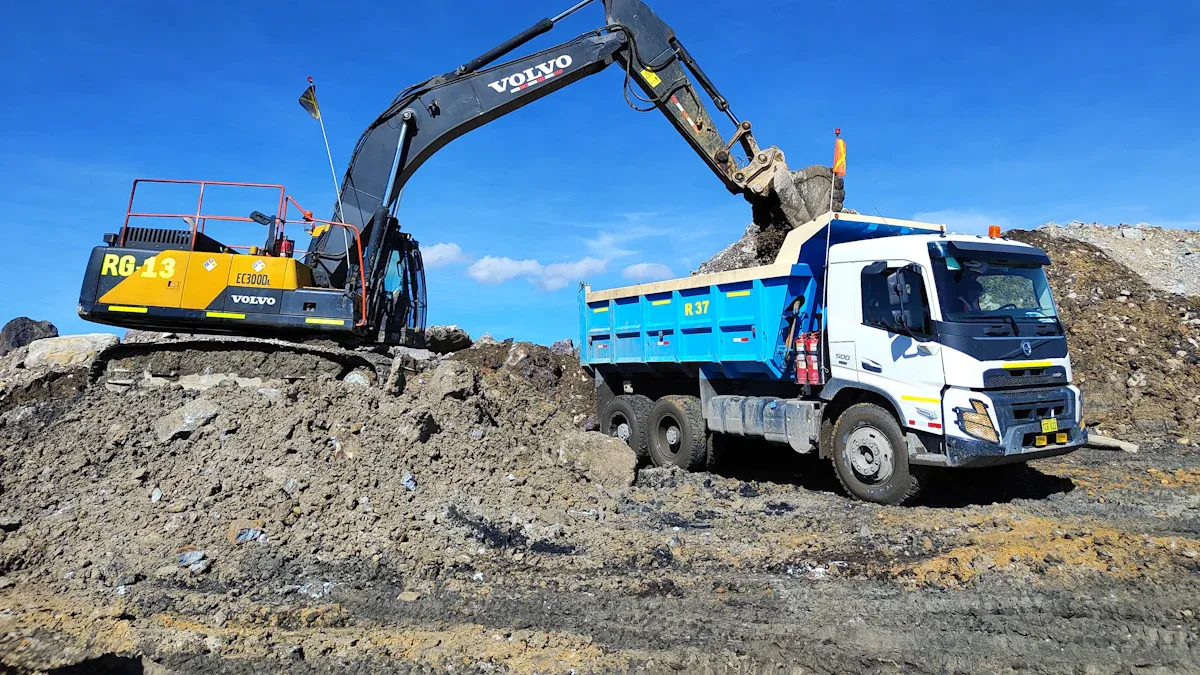 Why Volvo Equipment Appears on Gold Rush