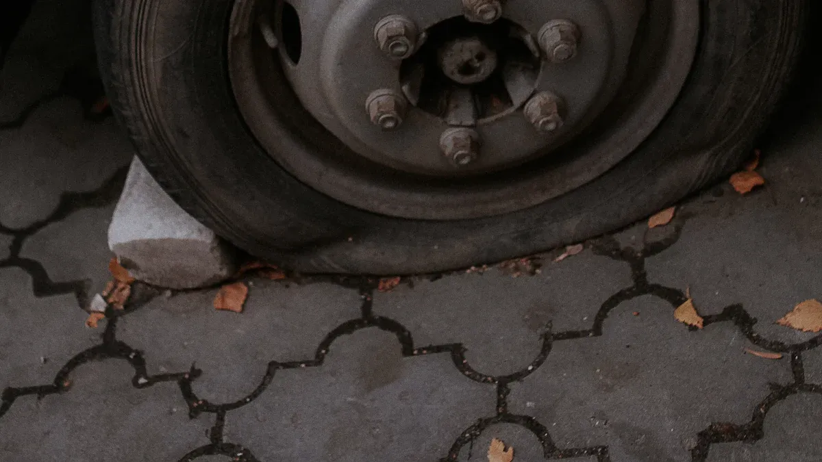 Inspect for Tire Damage